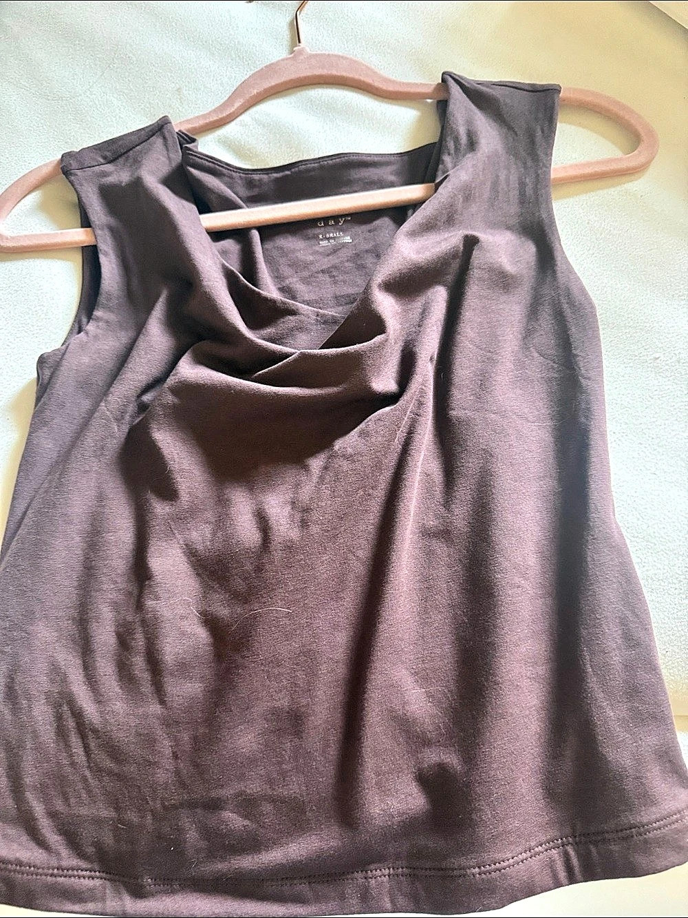 A New Day Cowl Neck Knit Top Women's Purple